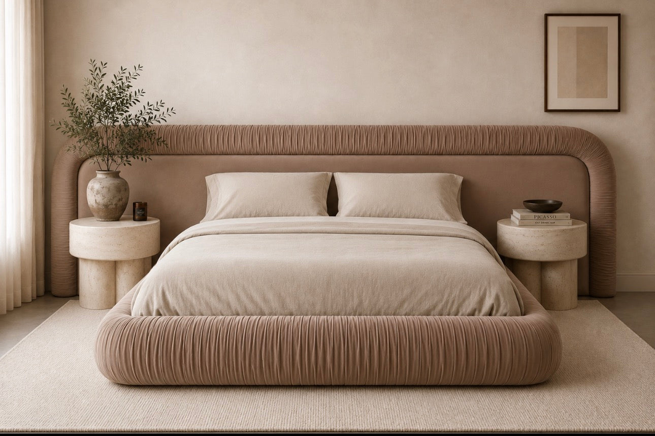 Velora Ruched Bed