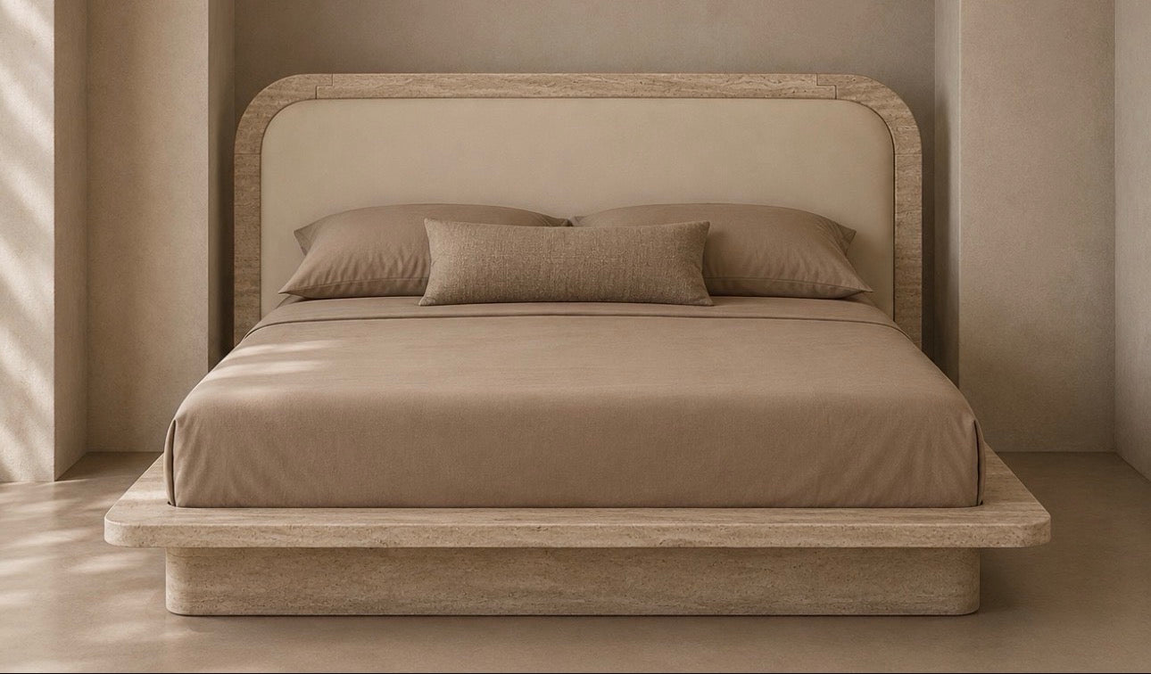 Velvetinè Bed Head and Base