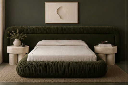 Velora Ruched Bed