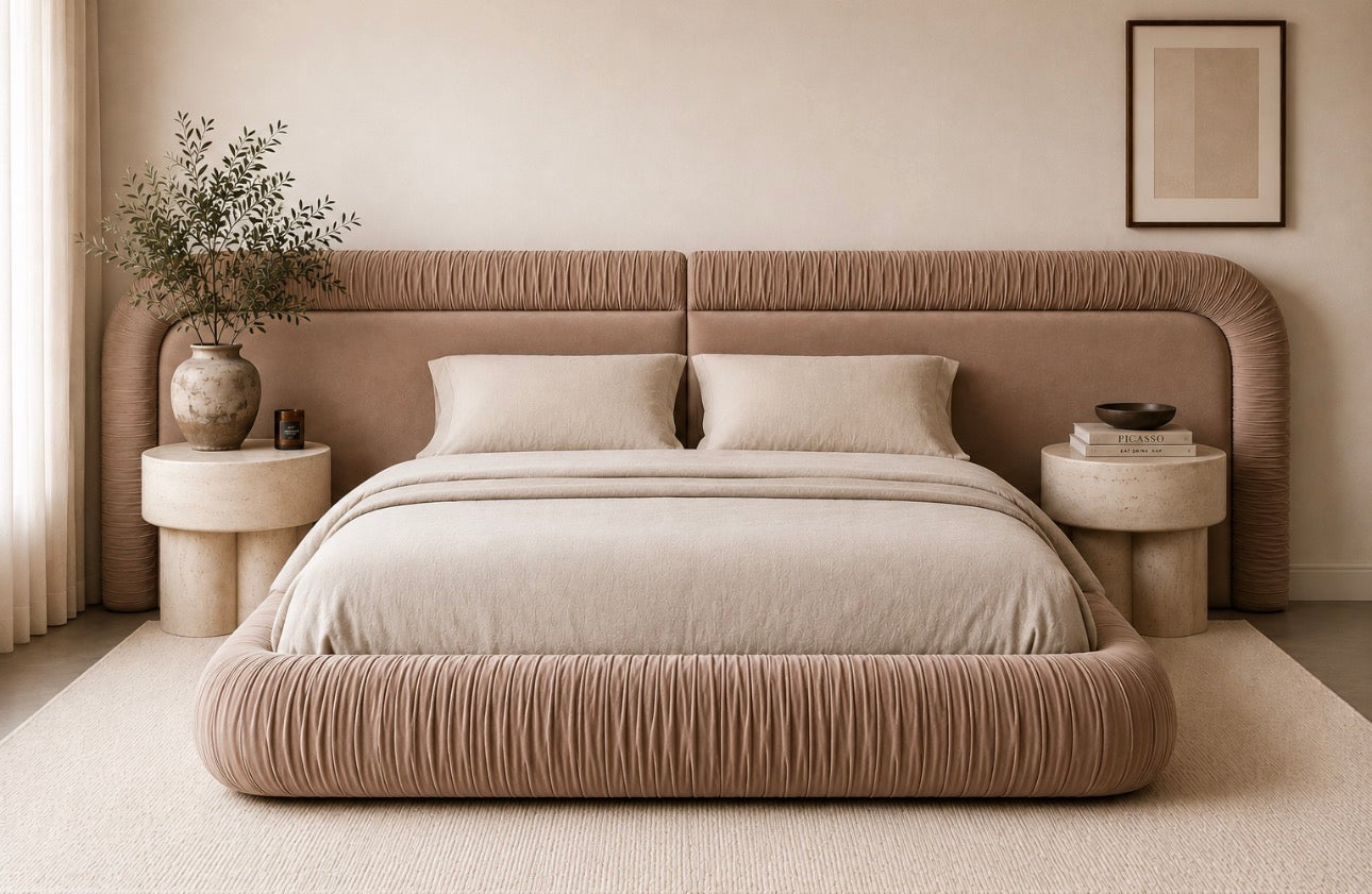 Velora Ruched Bed