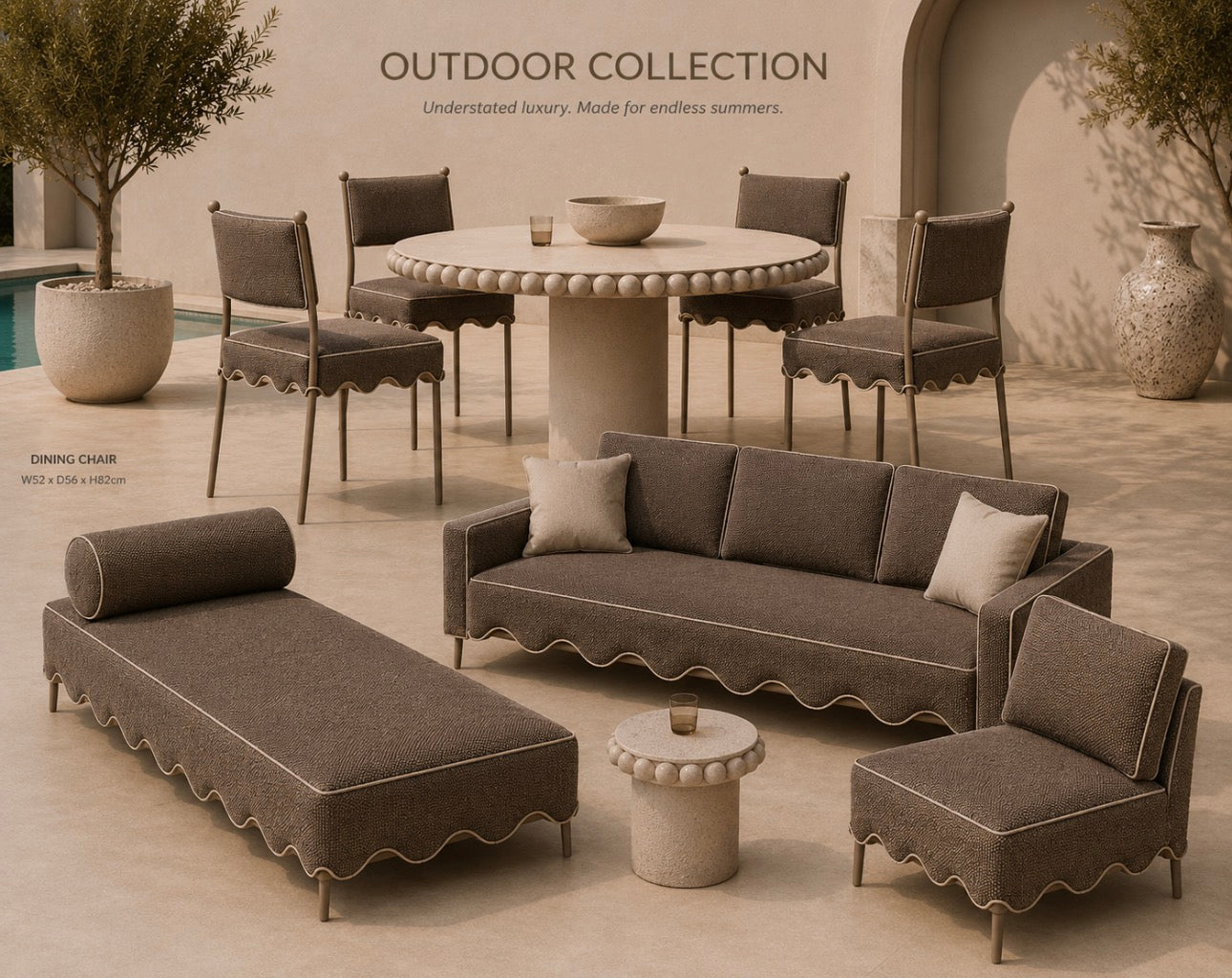 Riviera Three Seater Sofa