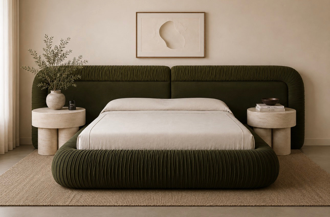Velora Ruched Bed